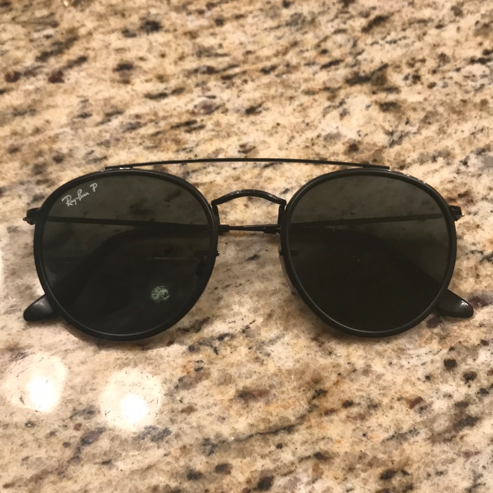 Ray Ban Round Double Bridge Sunglasses